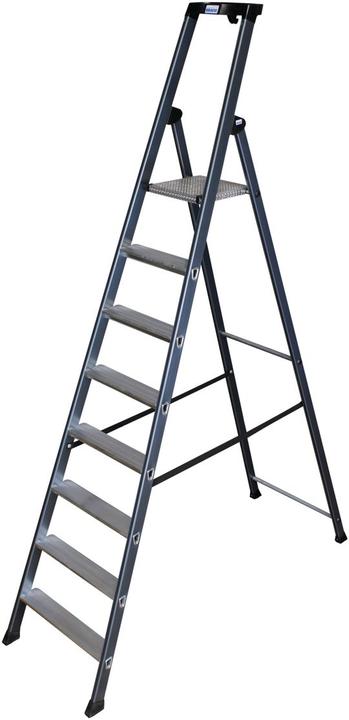 Actual product image Krause Aluminum step ladder (Stepladder, 250 cm)