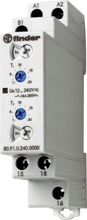 Actual product image Finder Clock generator asymetric 1W, 12-240VAC/DC,16A 80.91.0.240.0000