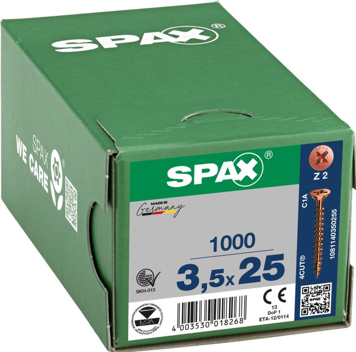 Actual product image Spax Chipboard screws (1000 Screws per piece)