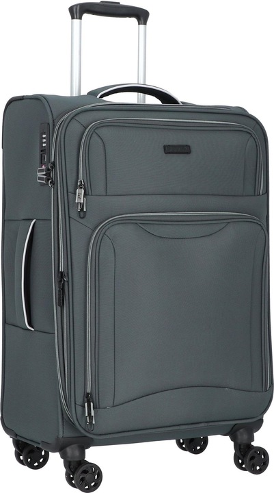 Produktbild D&N Travel Line 9204 4 Rollen Trolley M 66 cm (65 l, L (90 - 115l))