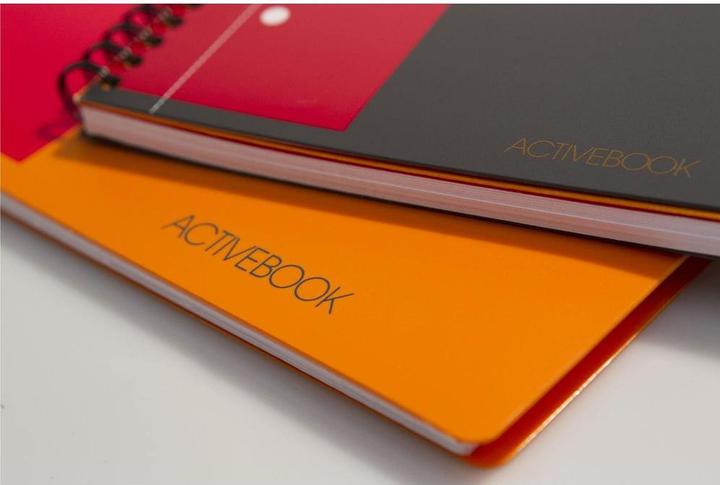 Actual product image Oxford Activebook (A5+, Checked, Soft cover)