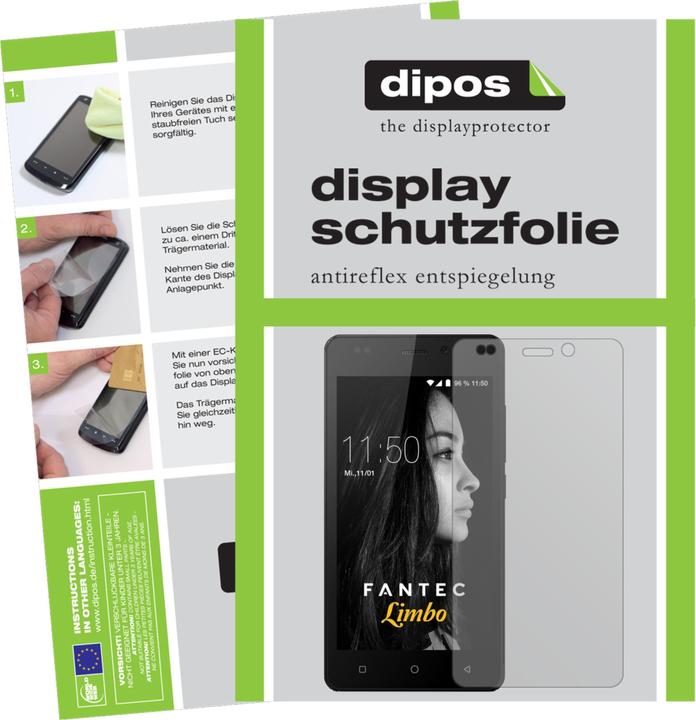 Actual product image Dipos Screen Protector Anti-Glare (2 Piece, Fantec Limbo)