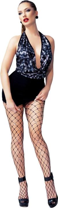 Chilirose Strass-Netzstrumpfhose CR4655 (M, S)