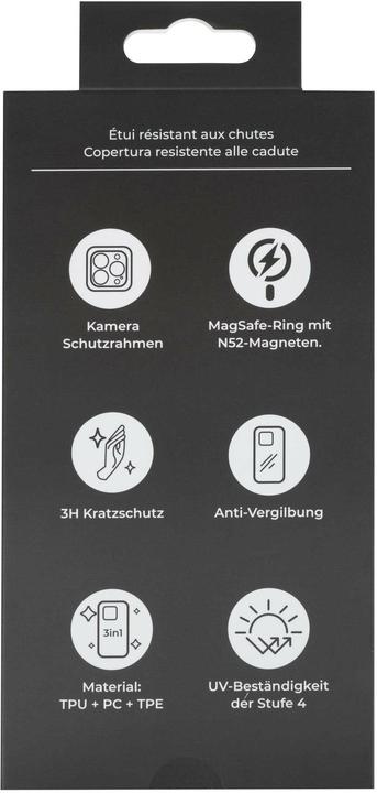 Produktbild Onit Back Cover Armorix iPhone 17 Pro Schwarz matt (Apple iPhone 17 Pro)