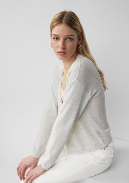 Produktbild S.Oliver Strickjacke Strickjacke mit überschnittener Schulter (XXL)