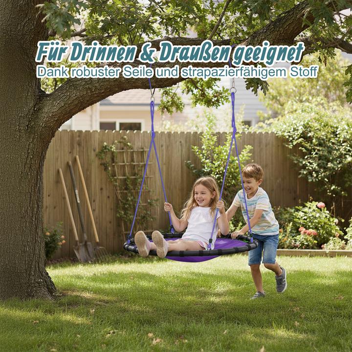 Actual product image Relaxdays 120 cm Nest Swing