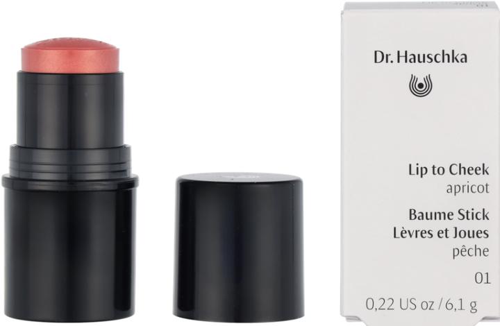 Productafbeelding Dr. Hauschka Lip naar wang (01 Abrikoos, Markeerstift, 6.10 g)