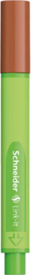 Actual product image Schneider Fineliner Link-It - Brown (Brown, 1 x)