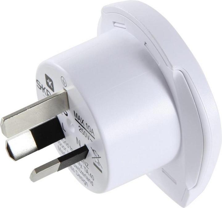 Actual product image Skross World to Australia + China