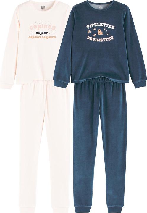 La Redoute Collections 2er-Pack Pyjamas mit Message-Print (94)