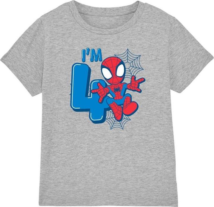Produktbild Spiderman Cute Spidey TShirt 4. Geburtstag (116)