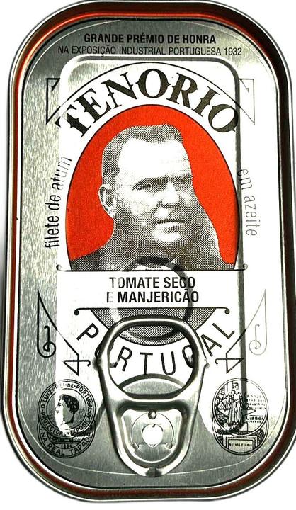 Produktbild Tenorio Thunfischfilets in Olivenöl mit getrockneten Tomaten und Basilikum (120 g)