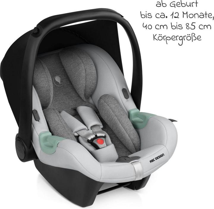 Produktbild ABC Design Babyschale Tulip (Autositz Gruppe 0+ / i-Size) (Babyschale, ECE R129/i-Size Norm)