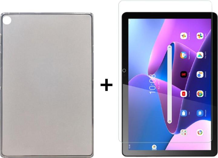 Actual product image Lobwerk 2in1 tablet set for Lenovo Tab M10 3rd generation 2022 TB-328F 10.1 inch with cover + protective (Lenovo Tab M10)
