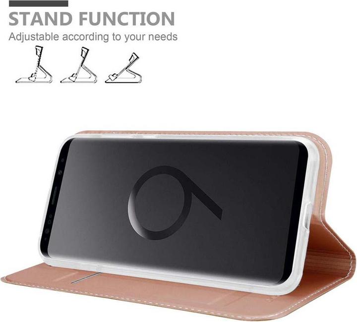 Actual product image Cadorabo Book Classy Style Cover (Samsung Galaxy S9+)