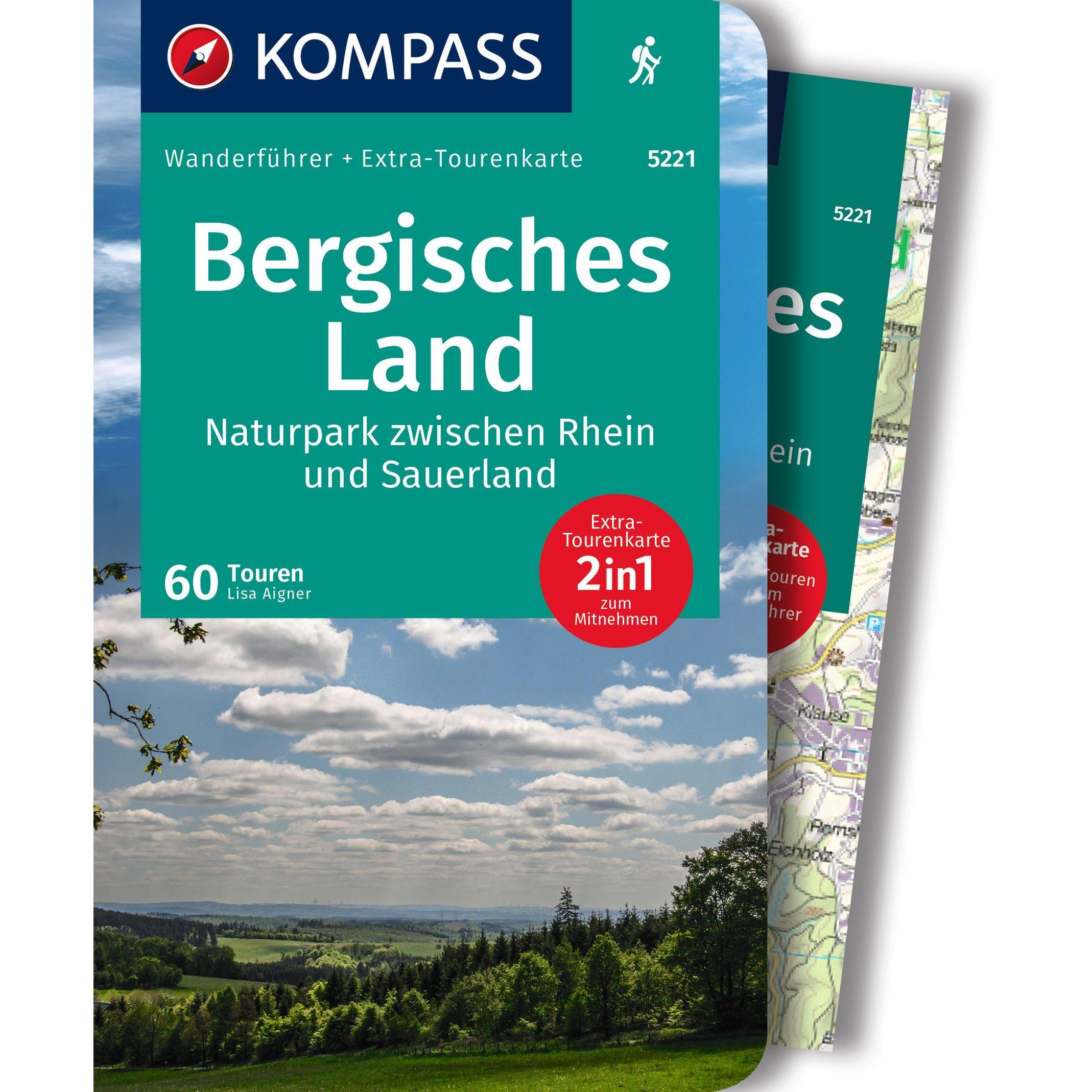 Wanderführer Bergisches Land, Naturpark zwischen Rhein und Sauerland, 60 Touren, Ratgeber von Lisa Aigner