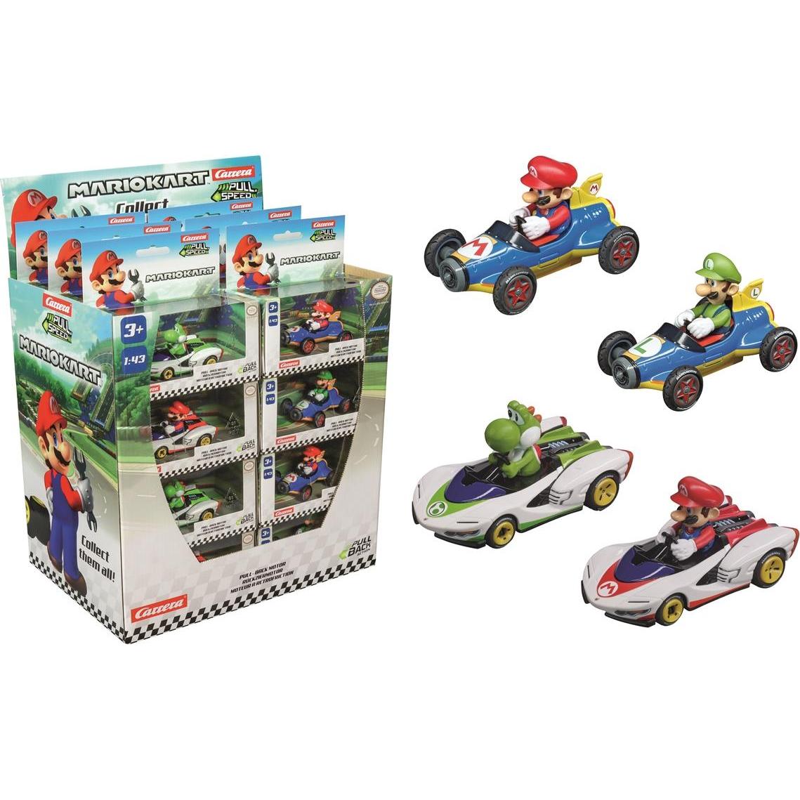 Carrera P&S Mario Kart Special Cars 4fach sortiert