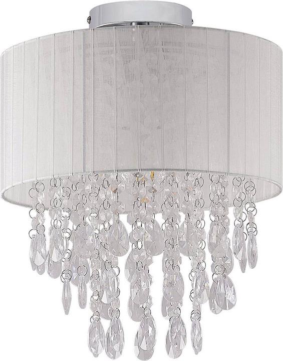 Actual product image Lindby Ewelina ceiling lamp with glass hanging (E27)