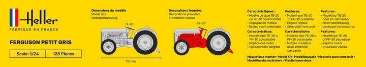Nährwerte und Zutaten Heller Ferguson Petit Gris