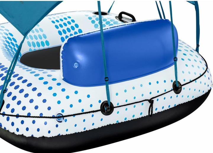 Actual product image Hydro-Force Rapig Rider swim ring with sun canopy