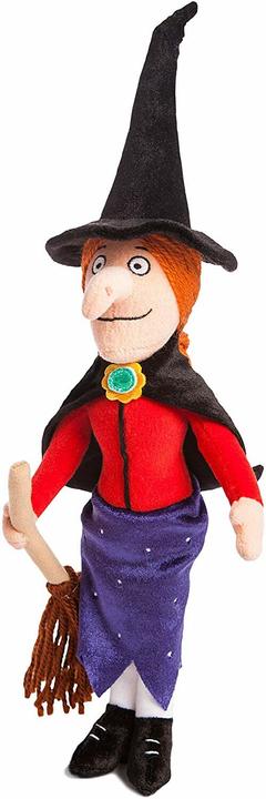 Actual product image Aurora Witch with broom (40 cm)