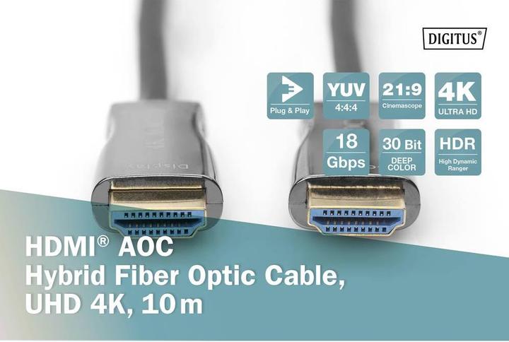 Produktbild Digitus HDMI (Typ A) — HDMI (Typ A) (30 m, HDMI, 2.0b)