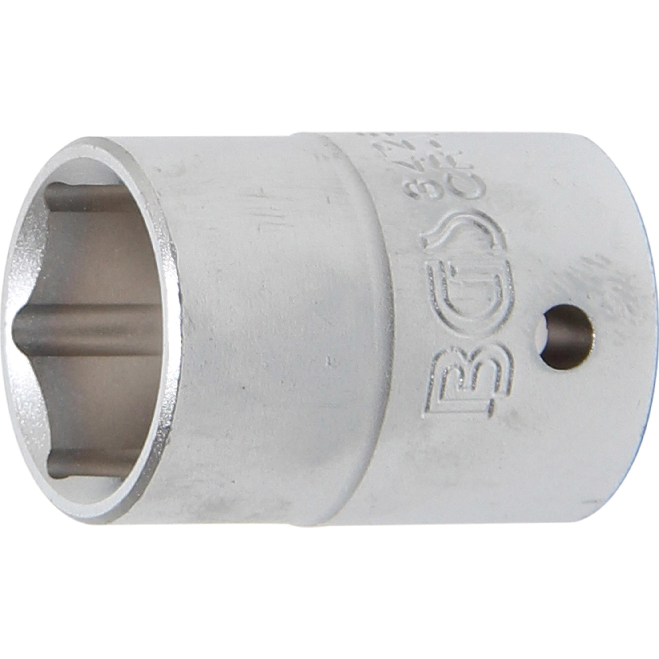 BGS, Steckschlüssel + Stecknuss, Steckschlüssel-Einsatz Sechskant Antrieb Innenvierkant 20 mm (3/4") SW 26 mm (26 mm)