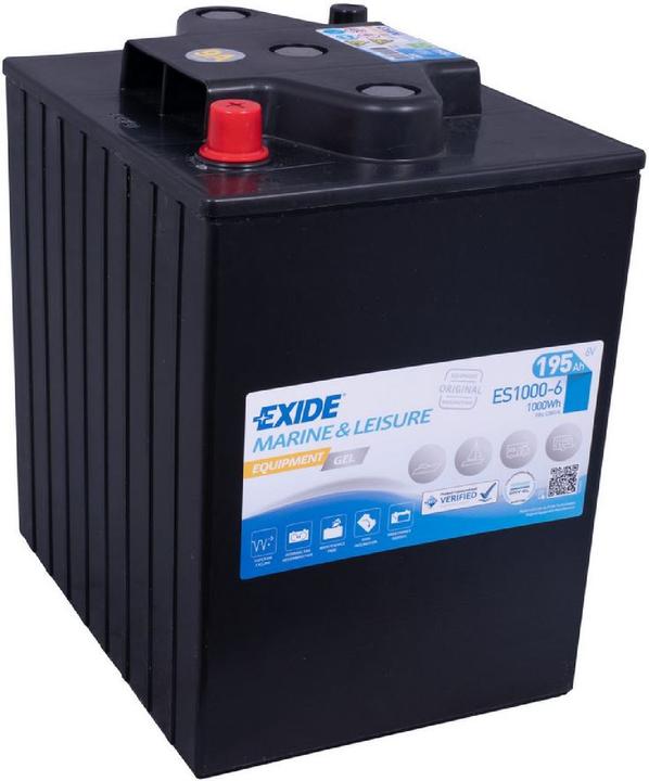 Image du produit Exide Gel d'équipement (6 V, 190 Ah)