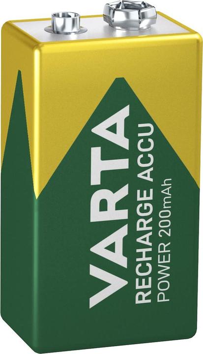 Actual product image Varta Recharge Accu Power (1 pcs., 9V Block, 200 mAh)