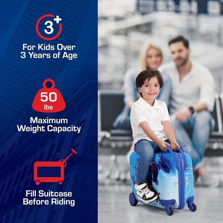 Produktbild Ful Valigia a Cavalcabile Spider-Man