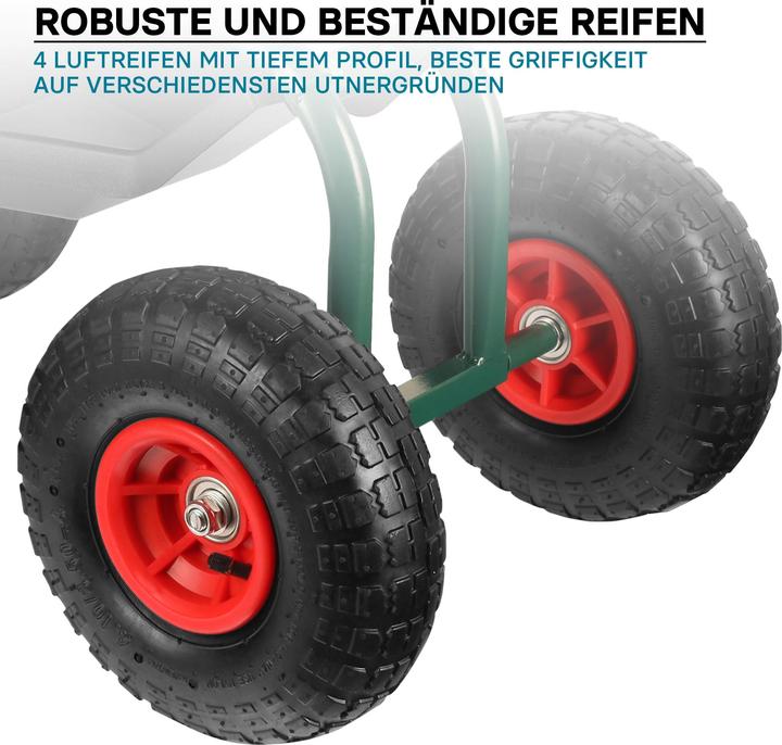 Image du produit Wiltec Gartenwagen (150 kg)