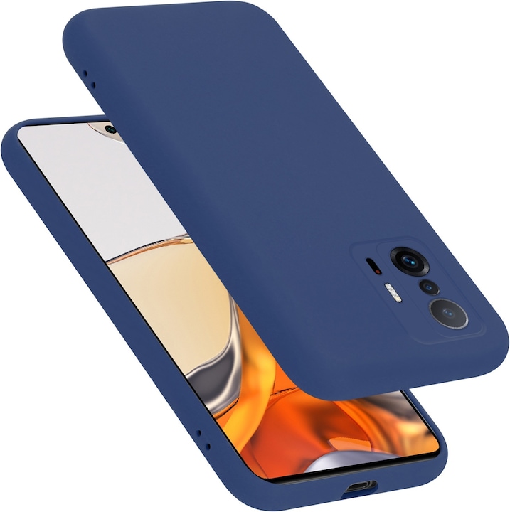 Actual product image Cadorabo TPU Liquid Silicone Case Cover for Xiaomi 11T / 11T PRO (Xiaomi 11T)