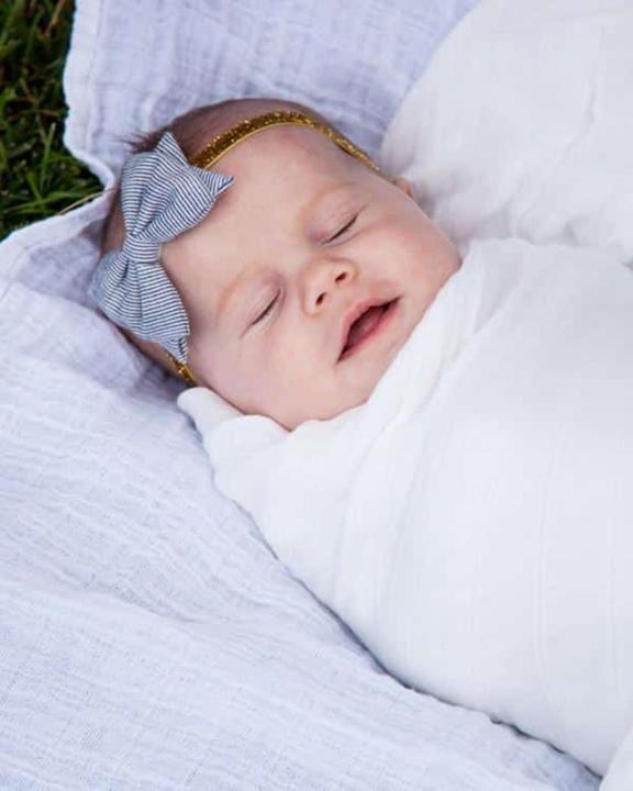 Produktbild little unicorn Deluxe Bamboo Swaddle 2 Pack (120 cm, 120 cm)