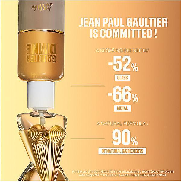Actual product image Gaultier Divine Eau de Parfum Refill 200 ml (Eau de parfum, 200 ml)