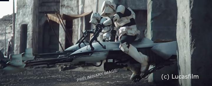 Actual product image Revell Speeder Bike