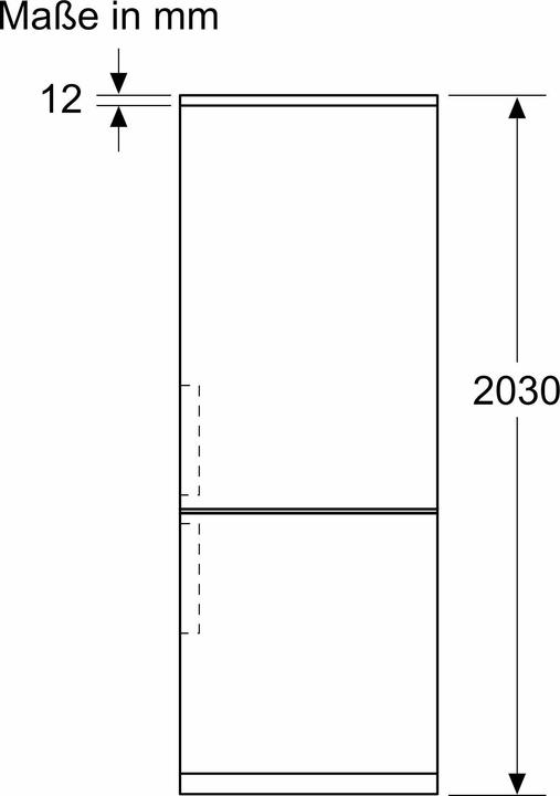 Produktbild Siemens KG36NVIBG, Freistehende Kühl-Gefrier-Kombination mit Gefrierbereich unten (321 l)