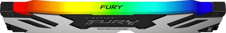 Produktbild Kingston 48GB 8000MT/s DDR5 CL38 DIMM Kit of 2 FURY Renegade RGB Silver (2 x 24GB, 8000 MHz, DDR5-RAM, DIMM)