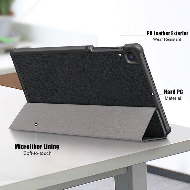 Produktbild MU Classic Dreifach faltbare Leder Hülle (Galaxy Tab A7 Lite 8.7)