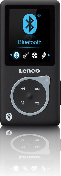 Actual product image Lenco MP-208 - MP3/MP4 player with Bluetooth®- Black (8 GB)