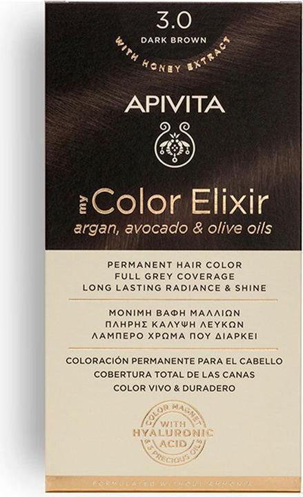 Produktbild Apivita My Color Elixir Dauerhafte Haarfarbe mit Argan-, Avocado- und Olivenöl 50ml