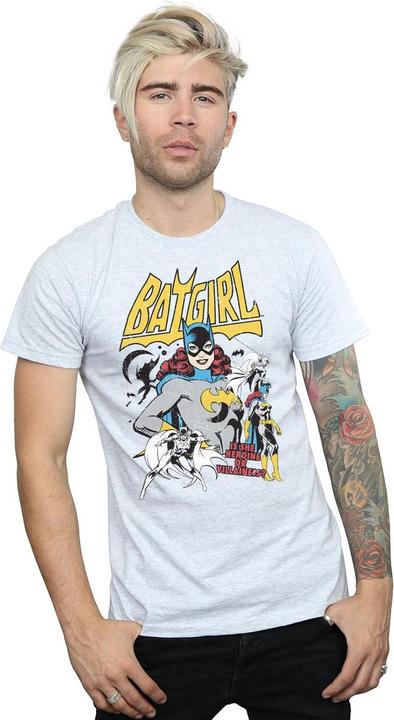 Actual product image Mens Batgirl Heroine or Villainess T-Shirt (L)