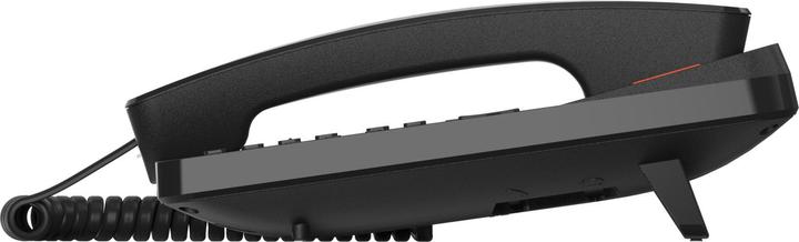 Produktbild Gigaset DESK 600 black corded desk and wall phone 7 direct dial keys phone book Hearing aid compatib