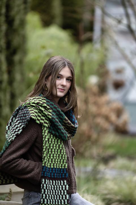 Actual product image Bily:Kuschelige Schals häkeln