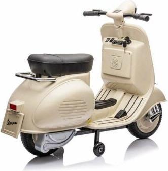 Actual product image Es-toys VESPA 150 VL1T Lizenziert mit 12V7A Akku 2 Motoren, Ledersitz (12 V)