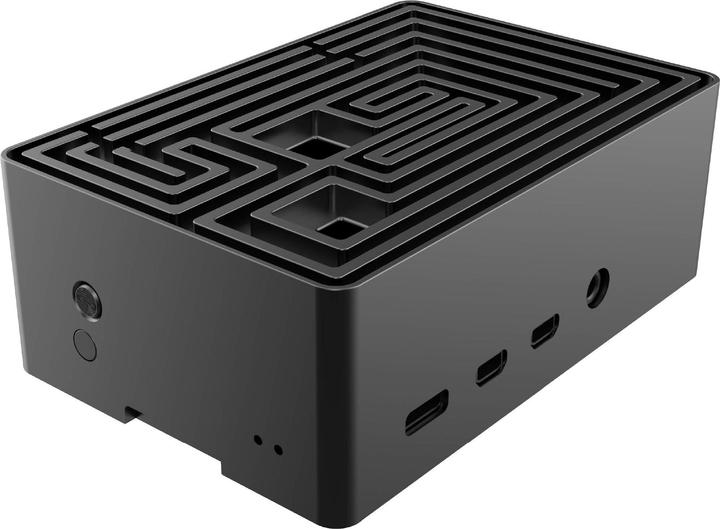 Actual product image Akasa Maze ALUMINIUM CASE for Raspberry Pi 4