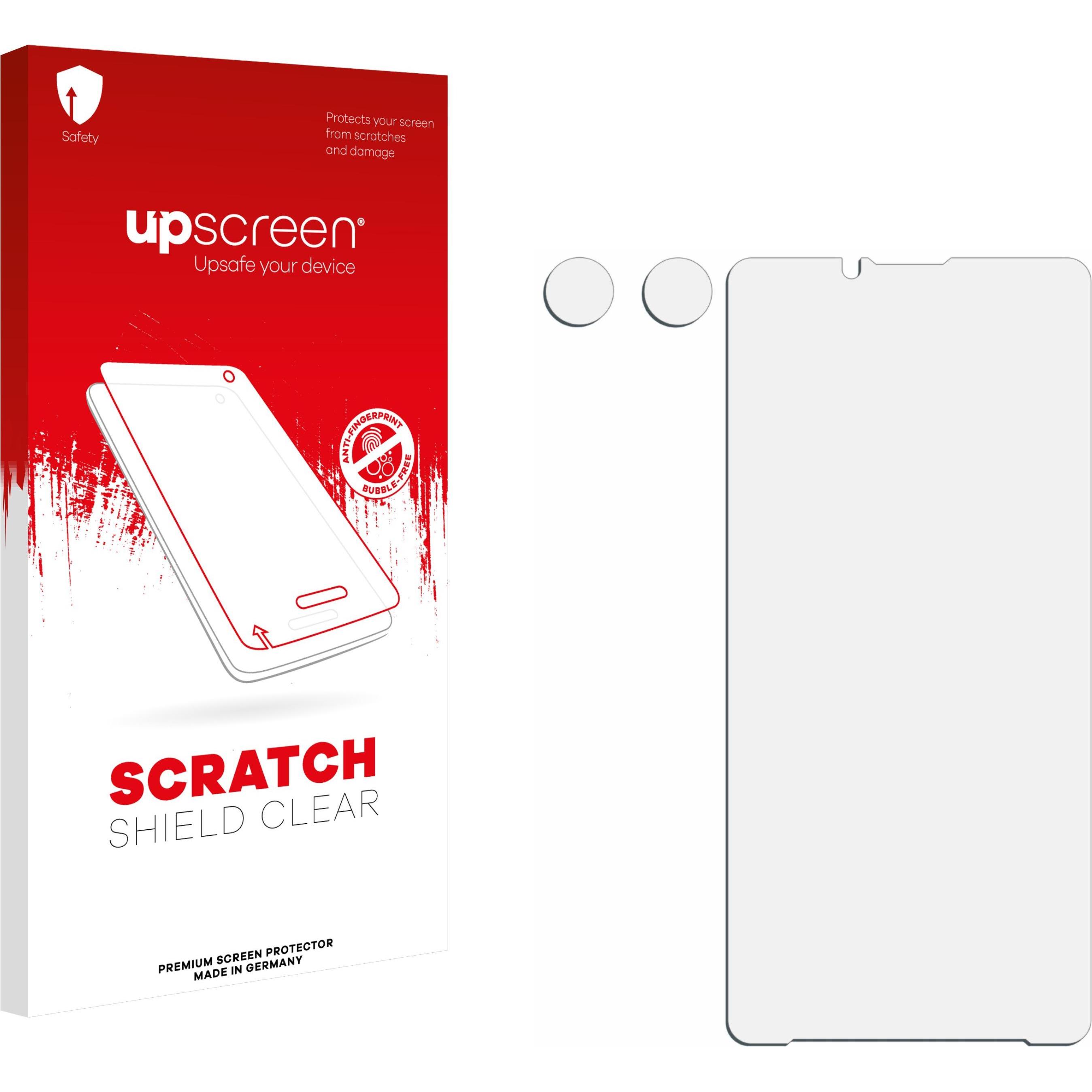 upscreen Scratch Shield Pellicola (1 Pezzo/i, Sony Xperia 10 II), Pellicola protettiva smartphone, Trasparente