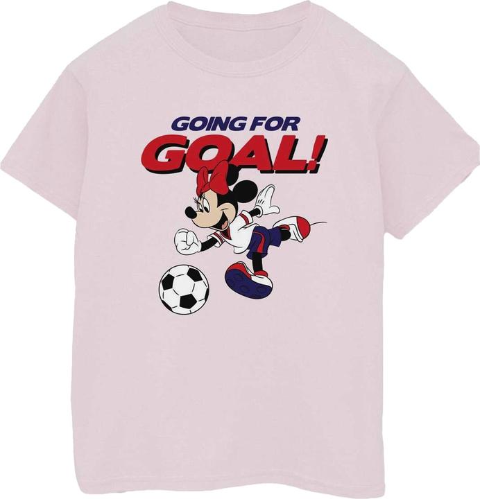 Immagine prodotto Disney Minnie Mouse Going For Goal Maglietta Uomo (M)
