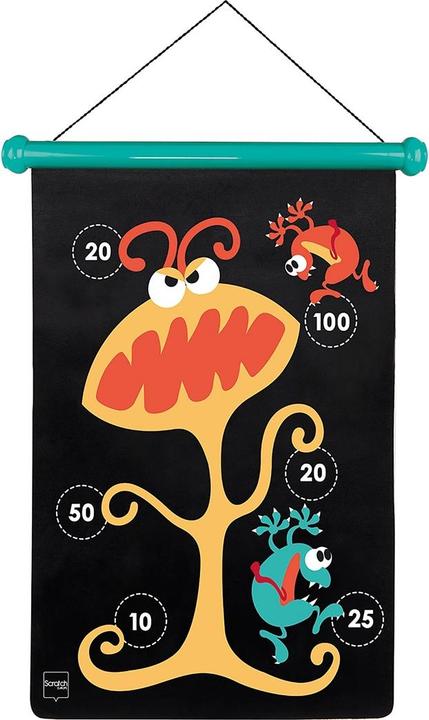 Produktbild Scratch Dartspiel Monster (1 - 2 Spieler)