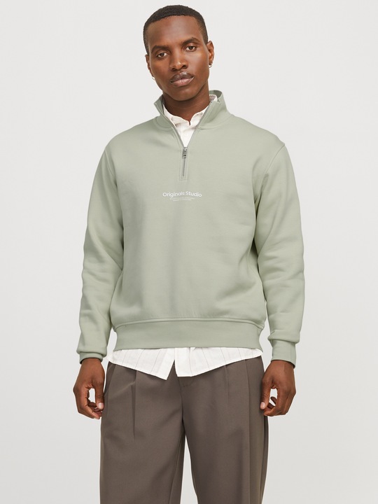 Actual product image Jack & Jones Jorvesterbro Sweat Quarter Zip Hn Noos (XXL)