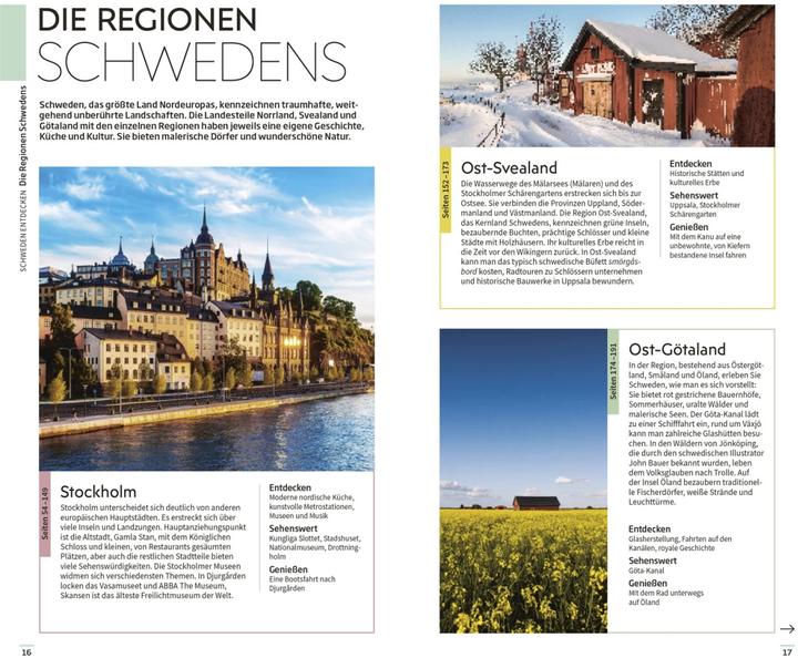 Actual product image Vis-à-Vis Reiseführer Schweden (German, DK Verlag Travel, 2022)